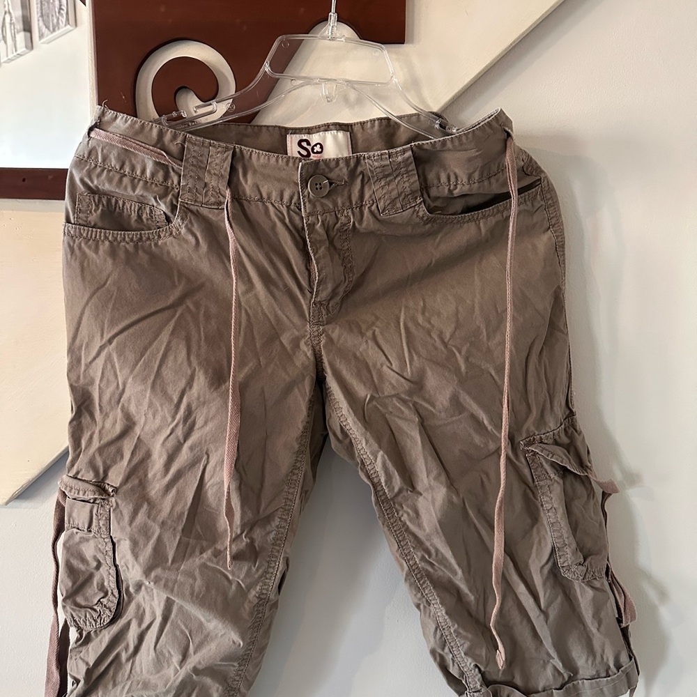 SO Khaki Casual Pants